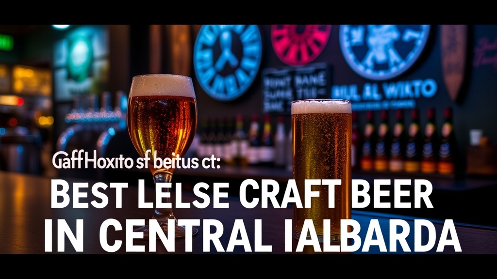 Finding the Best Local Craft Beer in Central Alberta