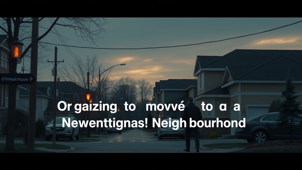 Organizing Your Move to a New Repentigny Neighbourhood