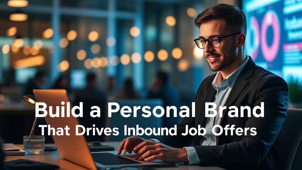 Build a Personal Brand That Drives Inbound Job Offers
