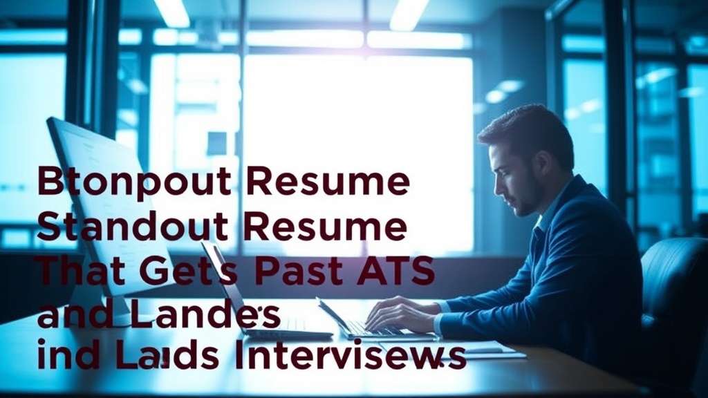 How to Write a Standout Resume That Gets Past ATS and Lands Interviews