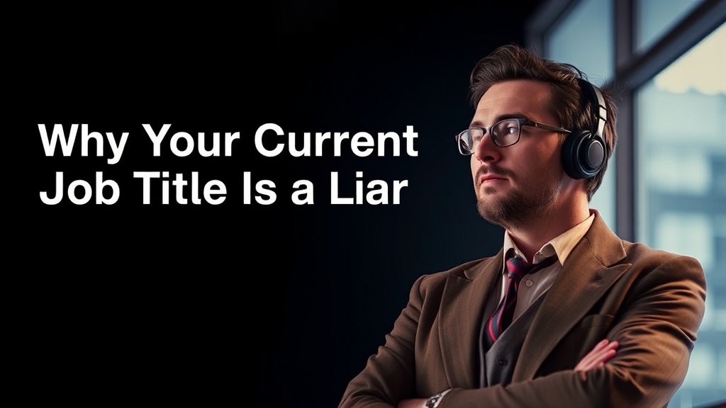 Why Your Current Job Title Is a Liar