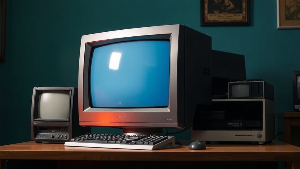 Why You Should Never Stack Vintage CRT Monitors