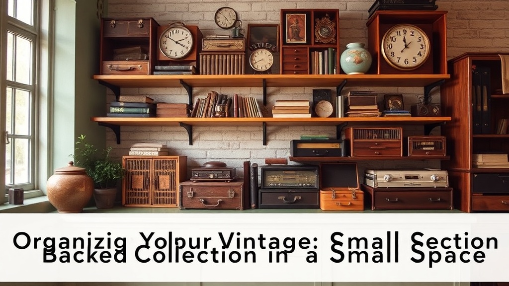 Organizing Your Vintage Collection in a Small Space