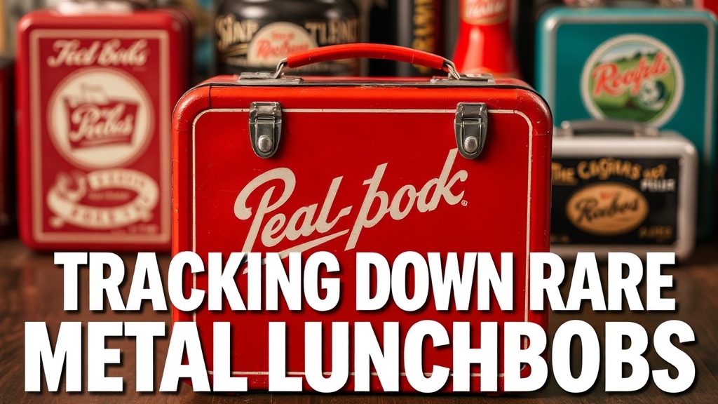 Tracking Down Rare Mid-Century Metal Lunchboxes