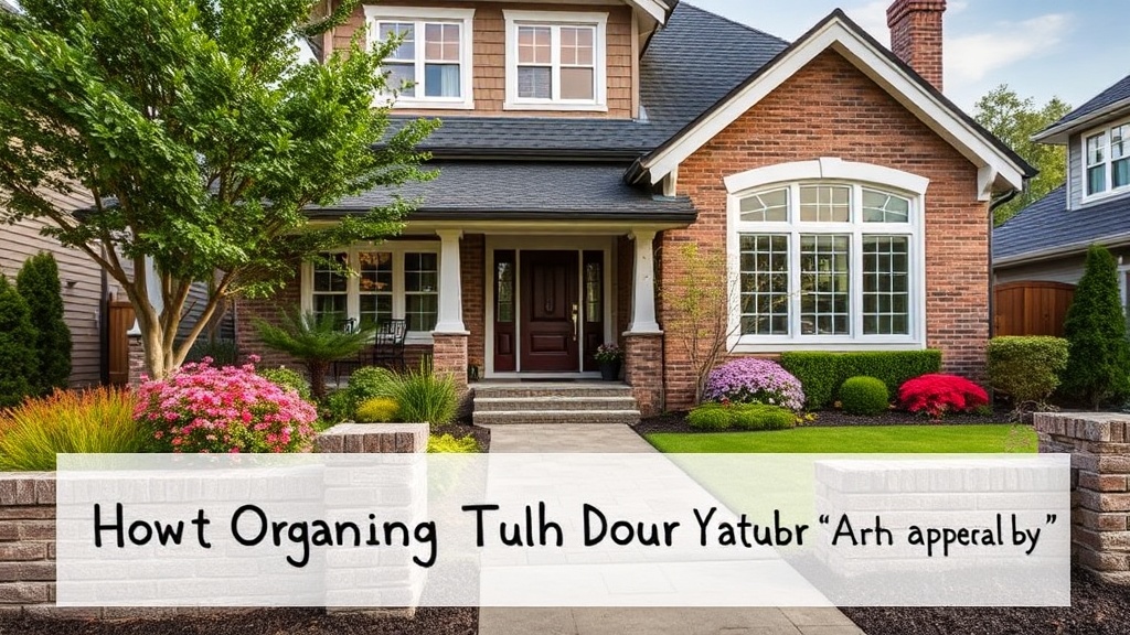 How to Organize Your Richmond Hill Property for Better Curb Appeal