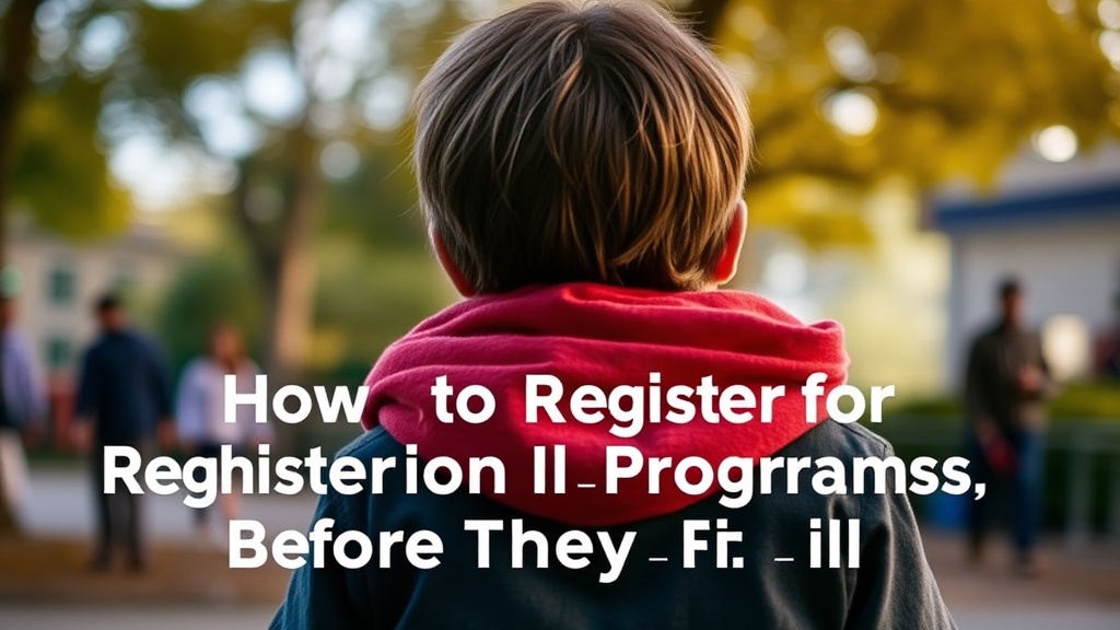 How to Register for Richmond Hill Recreation Programs Before They Fill Up