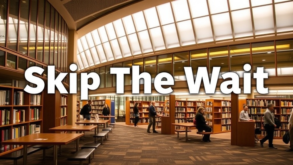 Skip the Wait at Richmond Hill Central Library