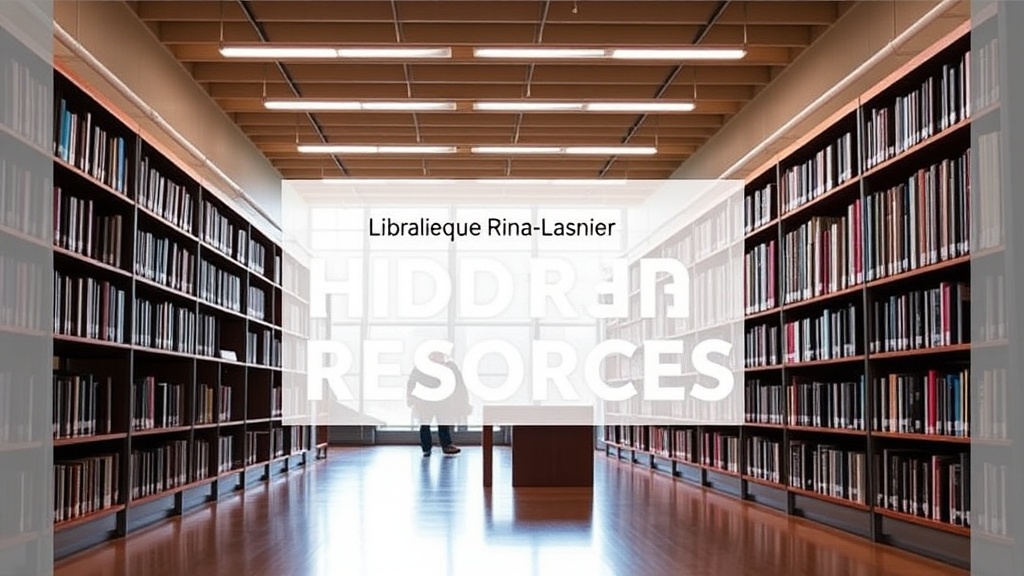 How to Access Hidden Resources at Rimouski's Bibliothèque Rina-Lasnier