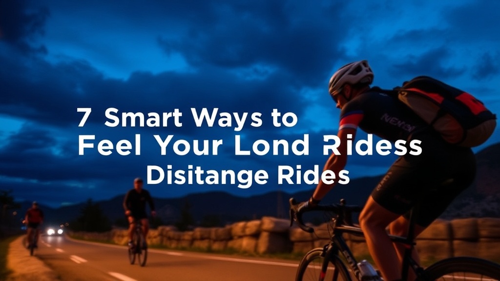 7 Smart Ways to Fuel Your Long Distance Rides