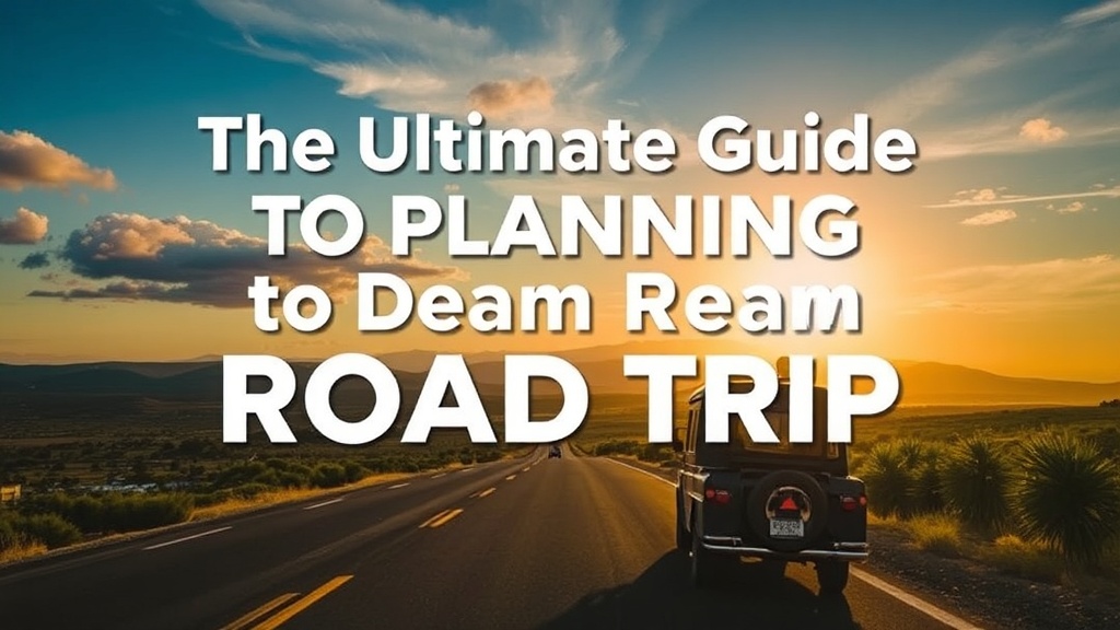 The Ultimate Guide to Planning Your Dream Road Trip