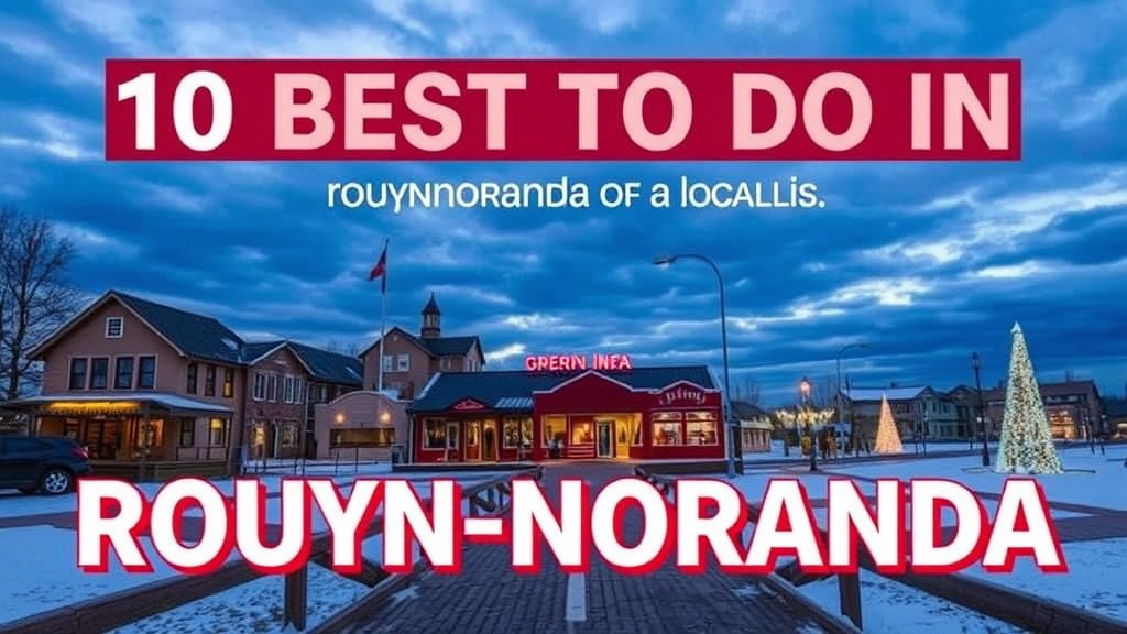 10 Best Things to Do in Rouyn-Noranda: A Local's Complete Guide