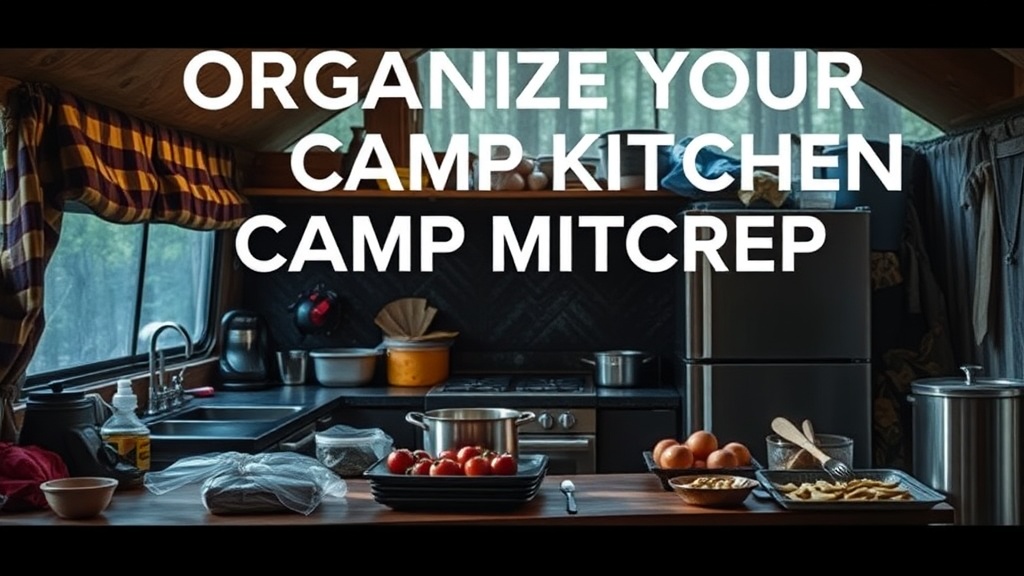 Organizing Your Camp Kitchen for Efficient Meal Prep