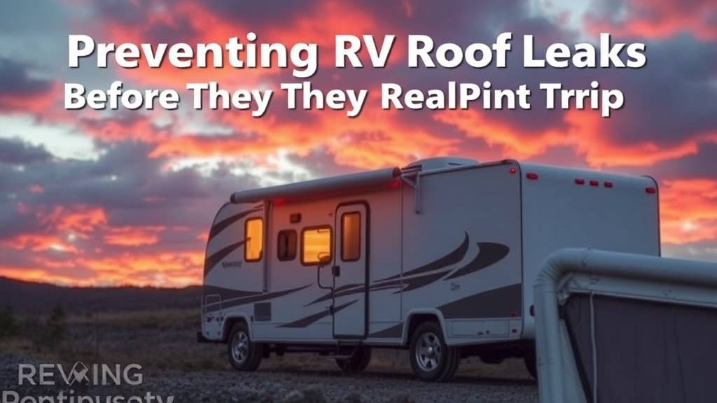 Preventing RV Roof Leaks Before They Ruin Your Trip