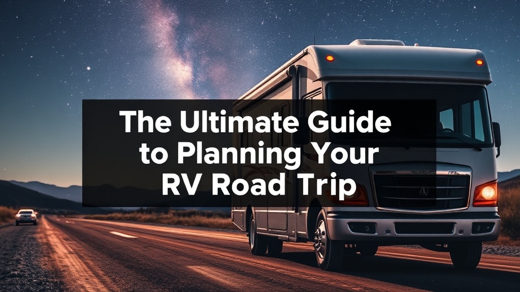 The Ultimate Guide to Planning Your RV Road Trip