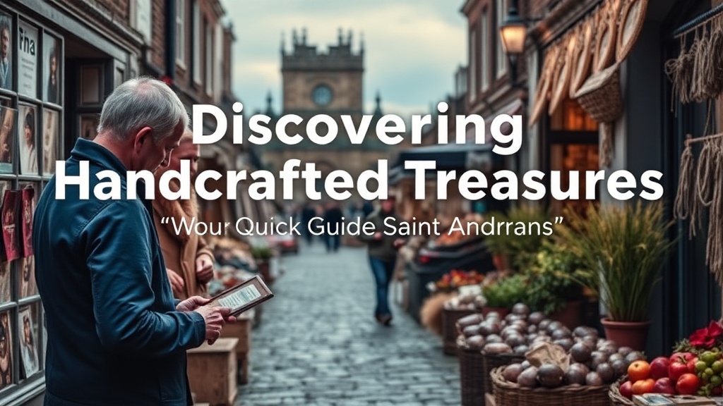 Discovering Handcrafted Treasures: Your Quick Guide to Saint Andrews Artisans