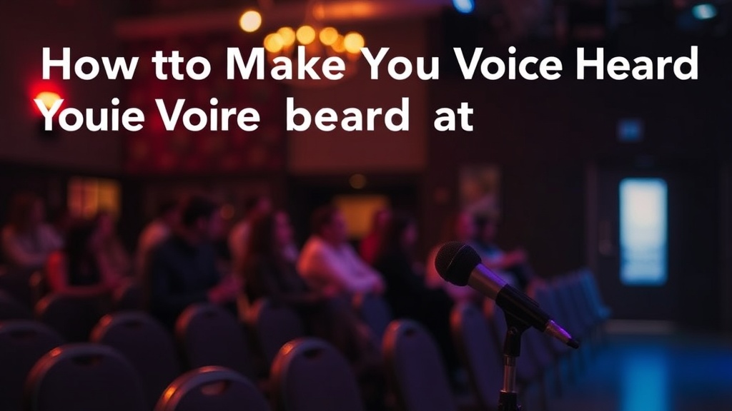 How to Make Your Voice Heard at Sainte-Julie Town Hall Meetings