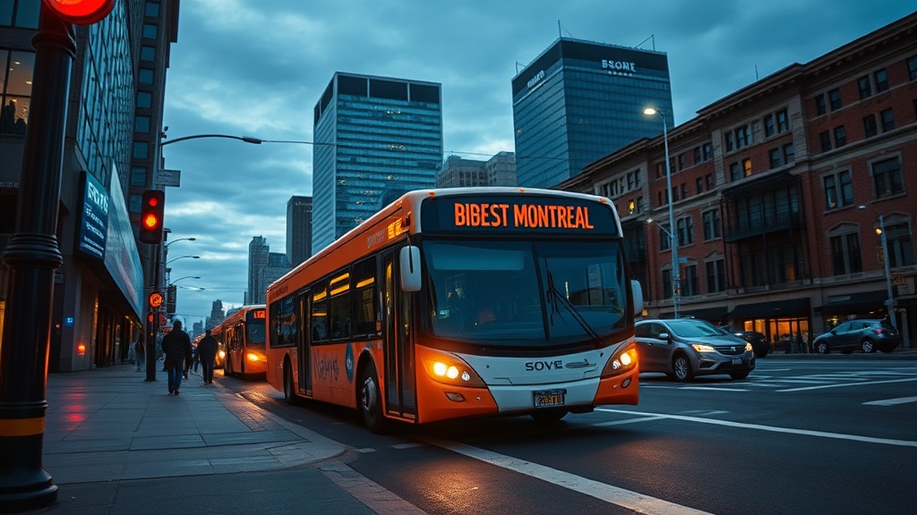 How to Take the Bus from Sainte-Julie to Downtown Montreal in 2024