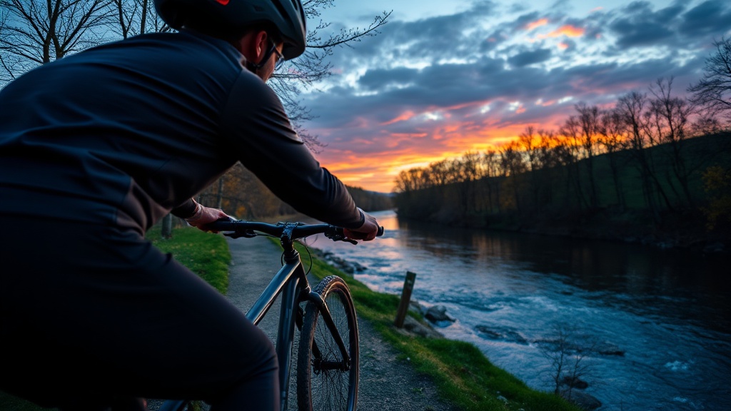 Preparing for a Scenic Bike Ride Along the Rivière des Mille Îles