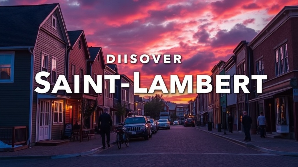 Discover Saint-Lambert: Your Ultimate Guide to This Charming South Shore Gem