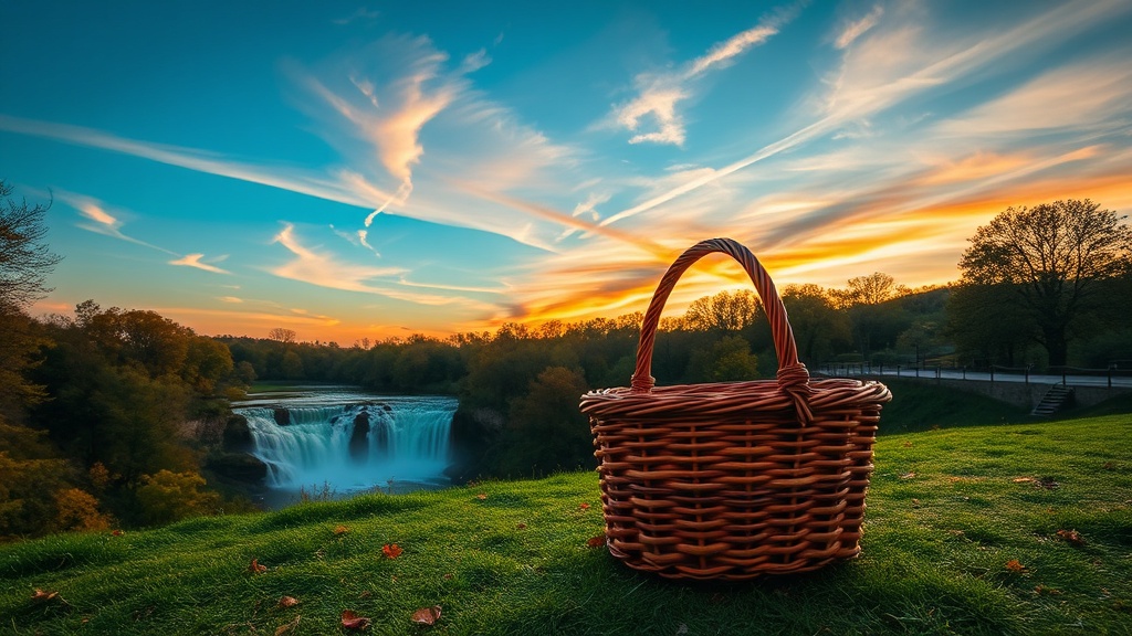 Grab a Picnic Basket for a Sunset at the Parc des Cascades
