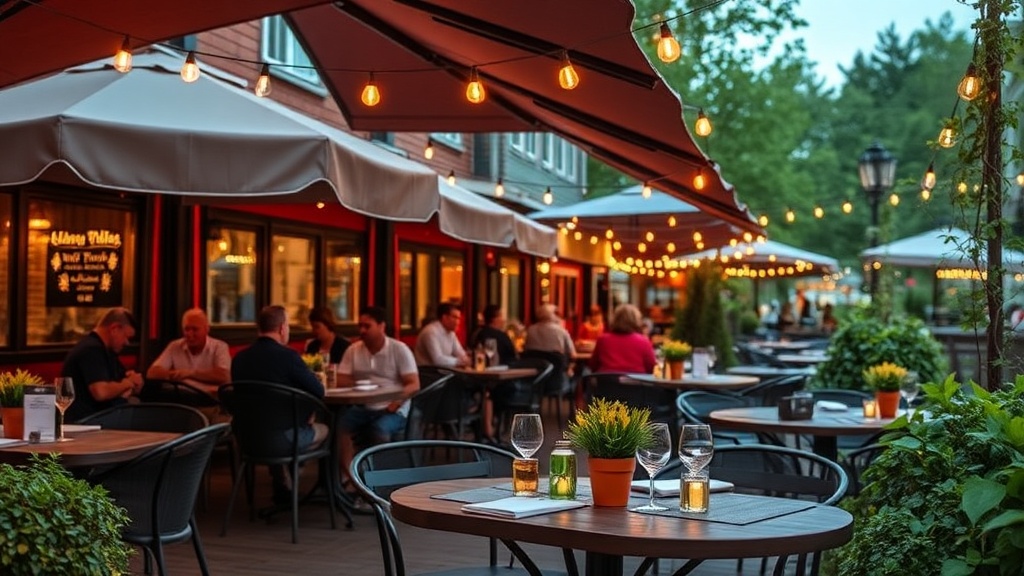 Where to Find the Best Outdoor Dining in Saint-Sauveur