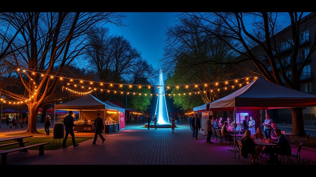 Salaberry-de-Valleyfield's Parc Delpha-Sauvé: A Community Hub for Concerts, Markets, and Outdoor Fun