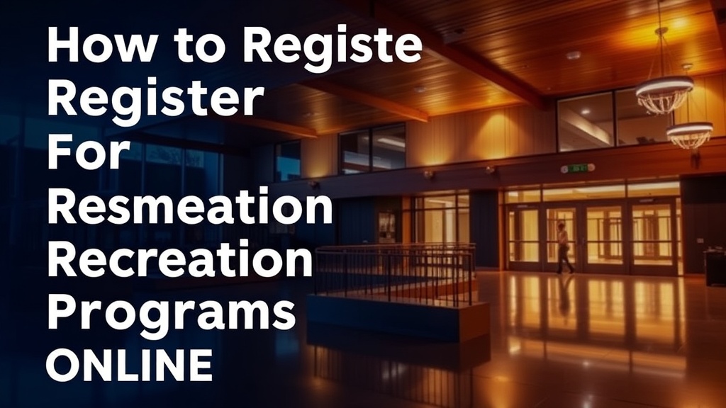 How to Register for Salmon Arm Recreation Centre Programs Online