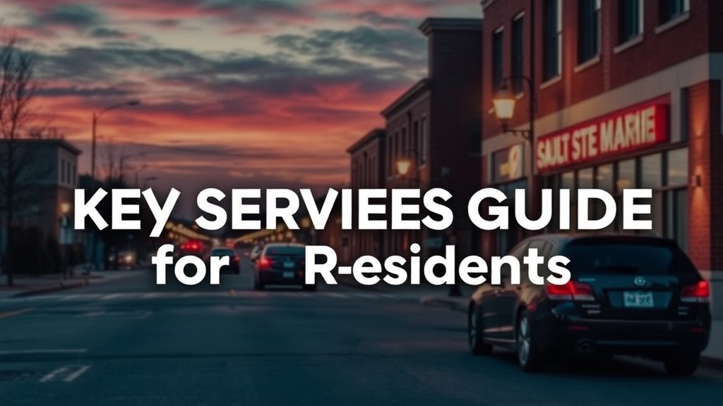 Sault Ste. Marie key City Services Guide for Residents