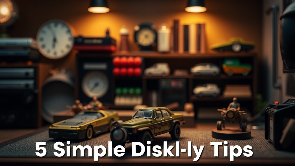 Keep Your Scale Models Dust-Free: 5 Simple Display Tips