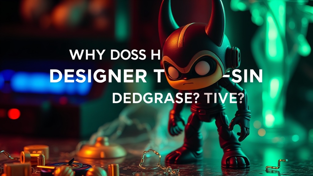 Why Does High-End Designer Toy Resin Degrade Over Time?