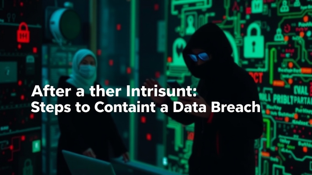 After the Intrusion: Steps to Contain a Data Breach