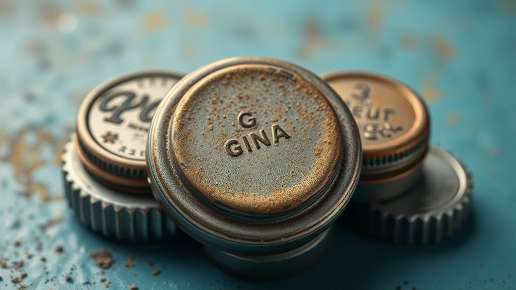 Removing Oxidation from Vintage Metal Caps