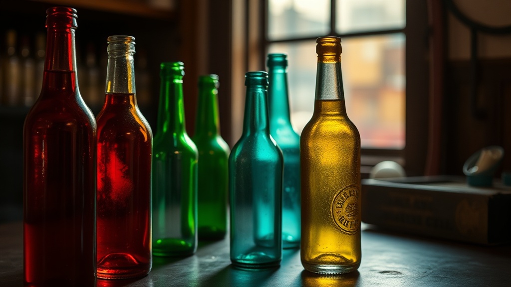 Why Certain Vintage Bottle Colors Command Higher Prices