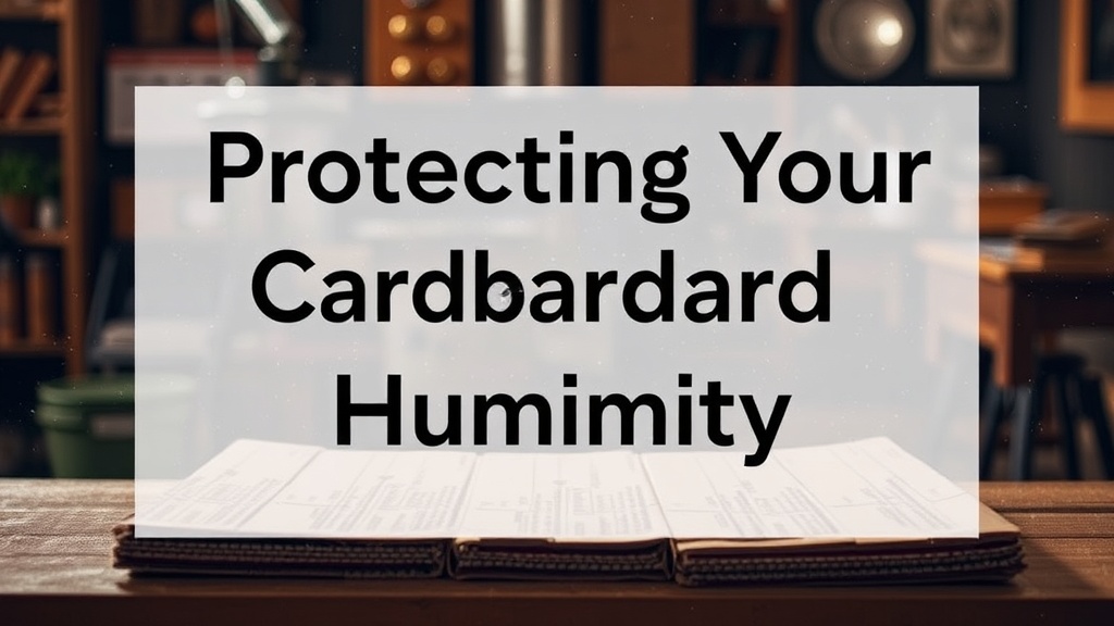Protecting Your Cardboard From Humidity