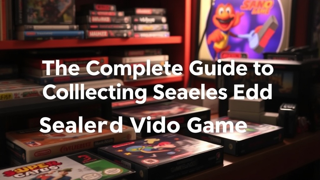 The Complete Guide to Collecting Sealed Retro Video Games