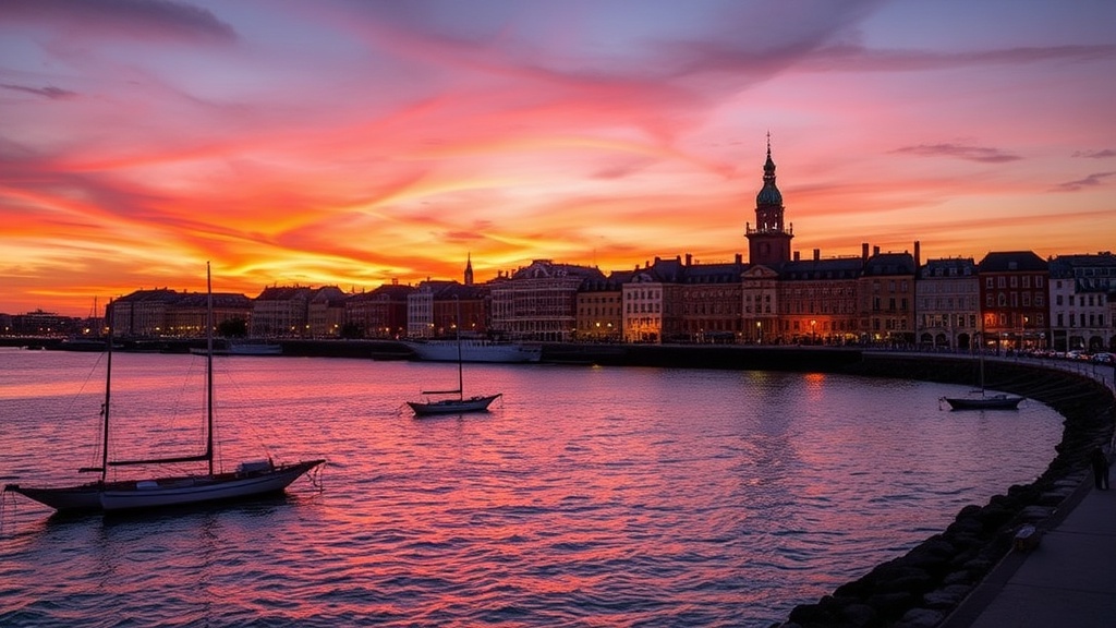 Visit Sept-Îles' Iconic Vieux-Quai at Sunset for Unforgettable Views