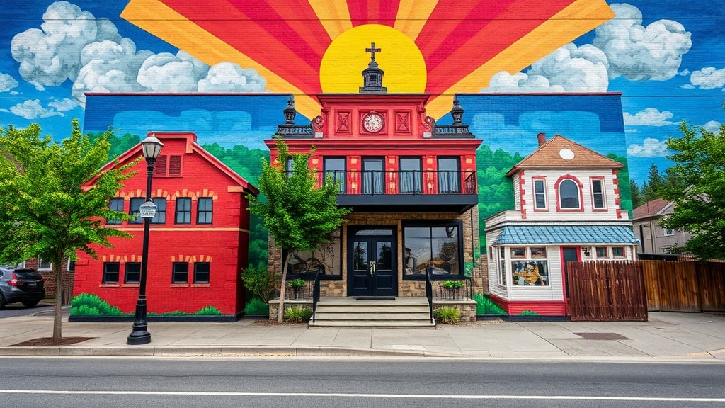 Discover Sherbrooke's Historic Murals on a Self-Guided Walking Tour