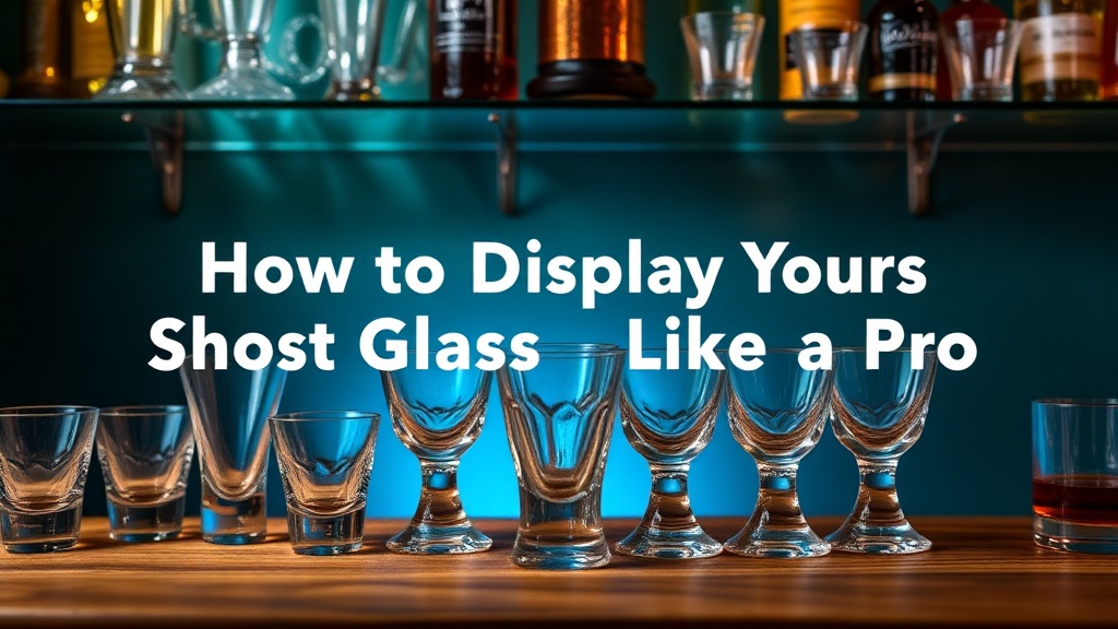 How to Display Your Shot Glass Collection Like a Pro