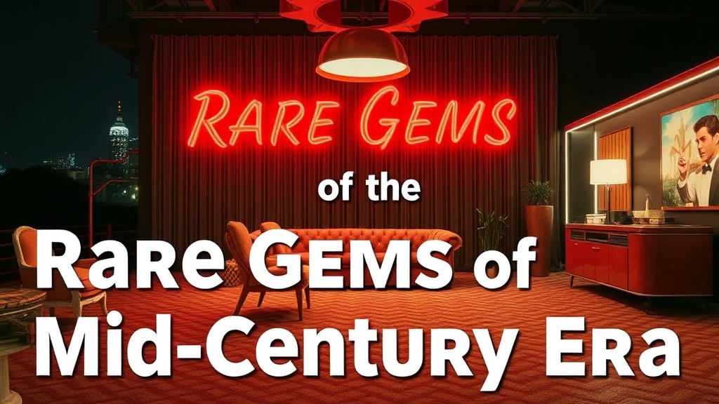 Rare Gems of the Mid-Century Era