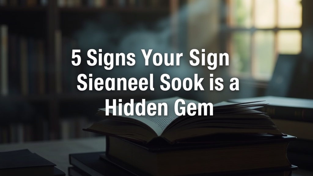 5 Signs Your Signed Book is a Hidden Gem