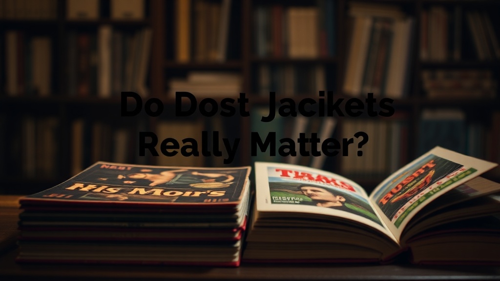 Do Dust Jackets Really Matter? What Every Collector Should Know
