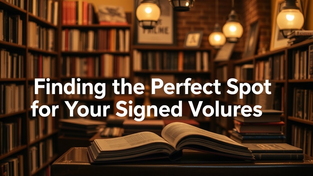 Finding the Perfect Spot for Your Signed Volumes