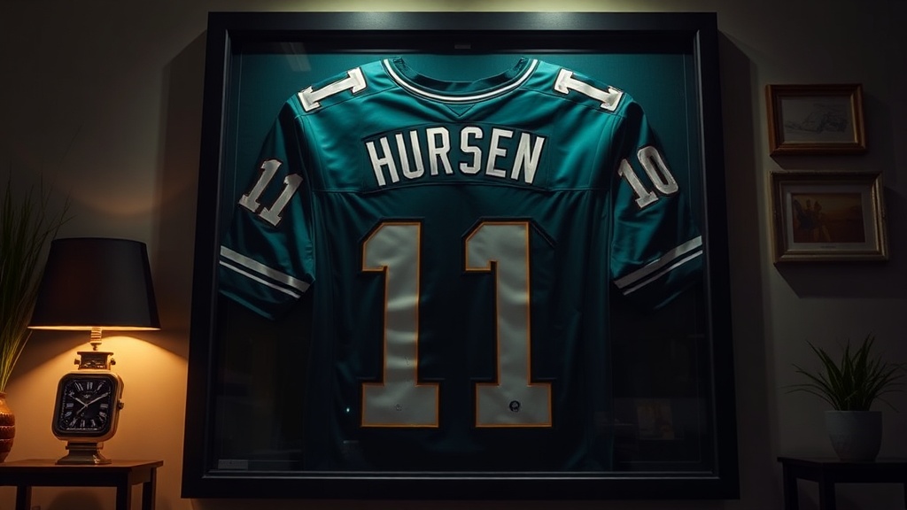 How to Properly Frame and Display Your Signed Jerseys at Home