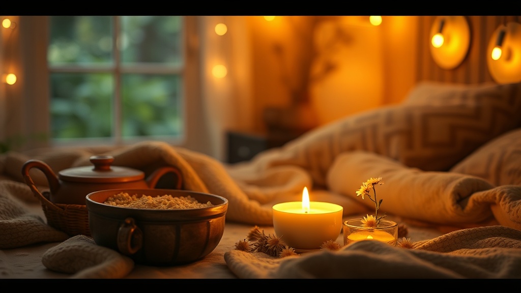 A Warm Ritual for Better Sleep with Chamomile