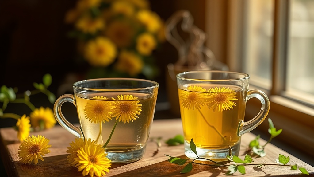 Sipping on Sunshine with Dandelion Root Tea