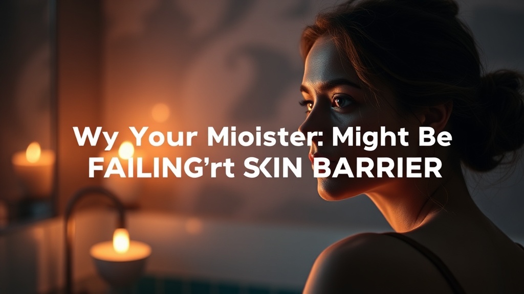 Why Your Moisturizer Might Be Failing Your Skin Barrier