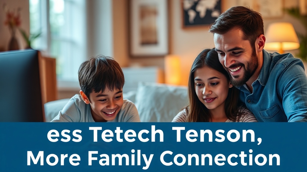 Less Tech Tension, More Family Connection