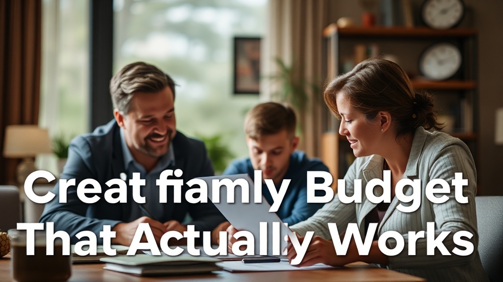 Creating a Family Budget That Actually Works