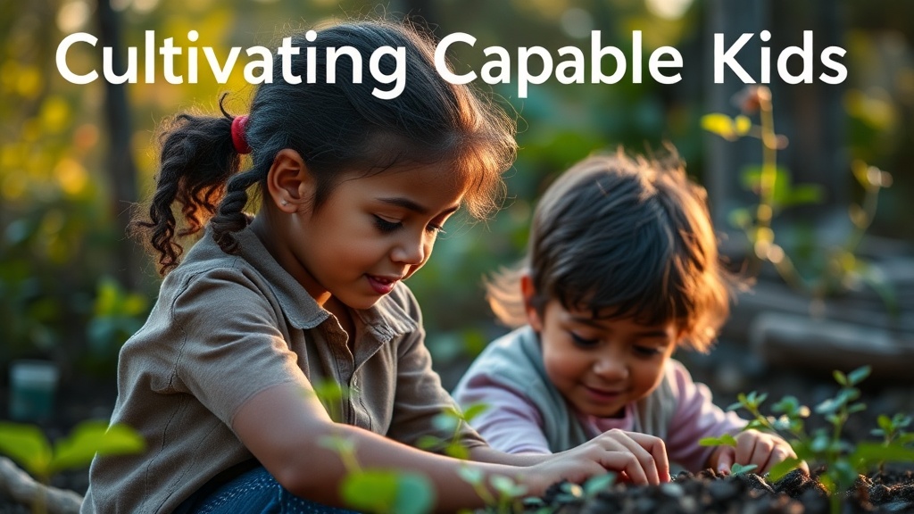 Cultivating Capable Kids: Practical Steps for Nurturing Independence