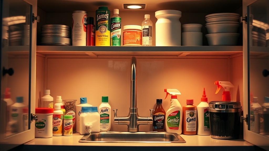 Under-Sink Solutions: Taming That Cluttered Cabinet